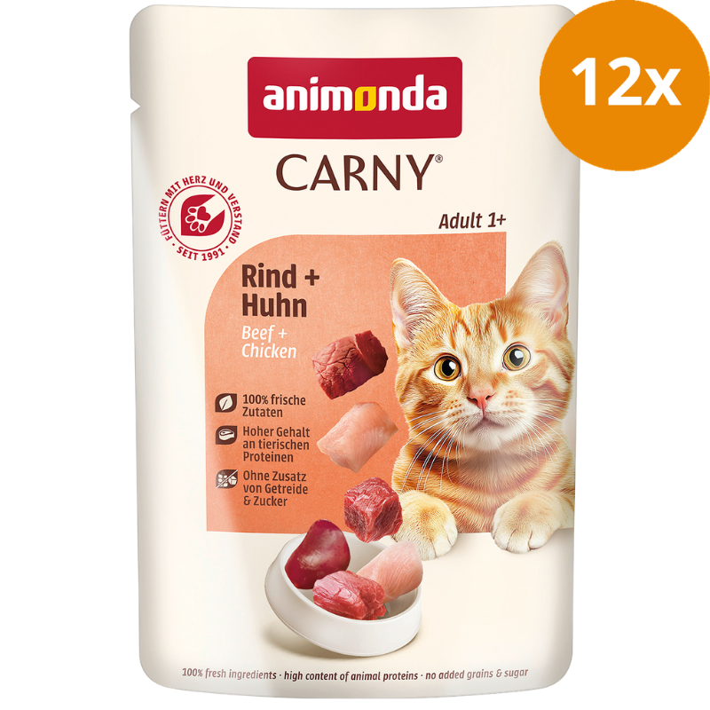 Probierpaket animonda Carny Adult Huhn & Rind