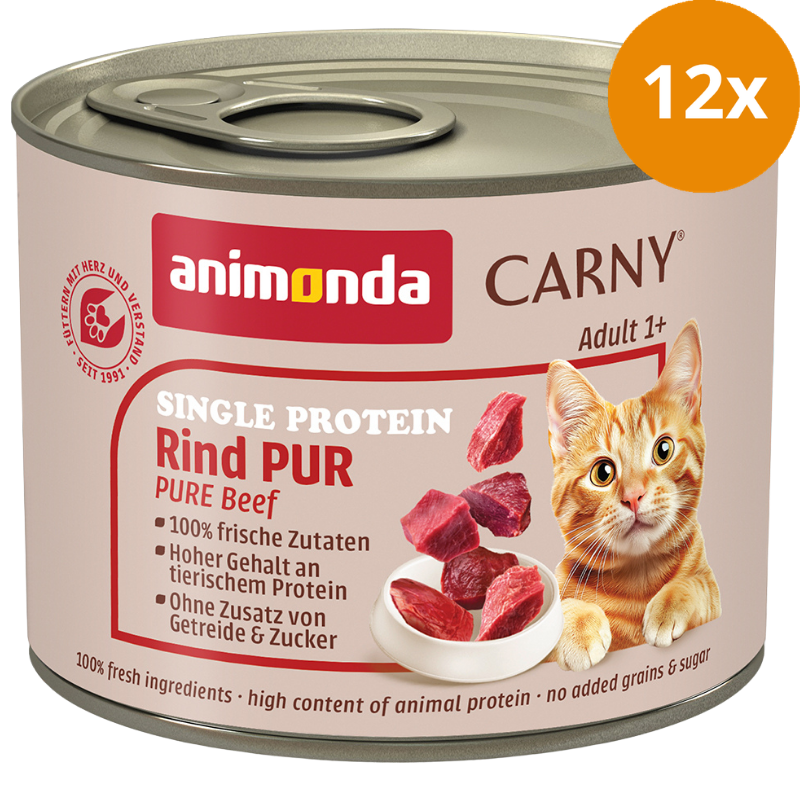 animonda Carny Adult Single Protein Rind pur 200 g