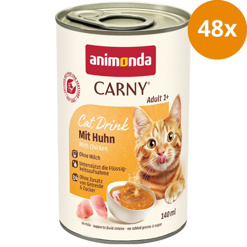Animonda Cat Carny Drink Adult mit Huhn 140 ml