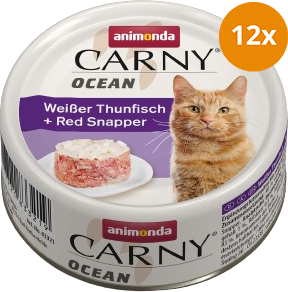 animonda Carny Ocean Weißer Thunfisch & Red Snapper 80 g