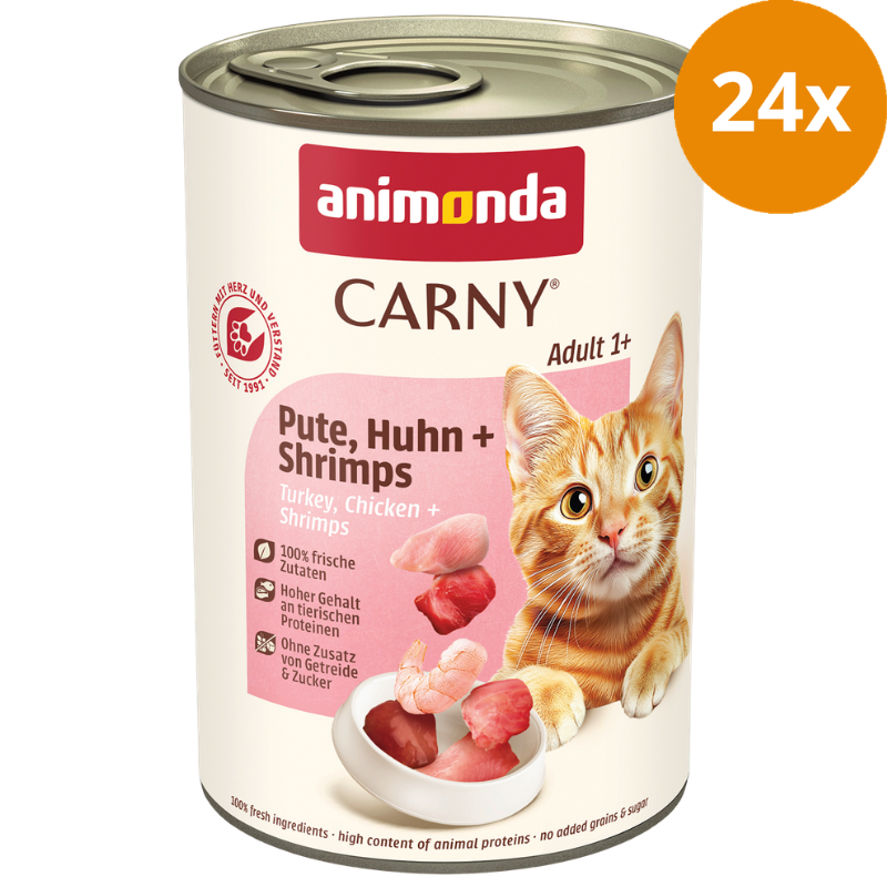 animonda Carny Pute, Huhn + Shrimps 400 g