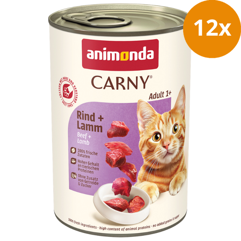 animonda Carny Rind + Lamm 400 g