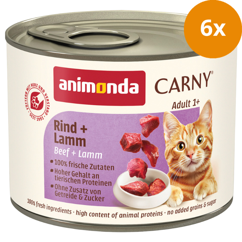 animonda Carny Rind + Lamm 200 g