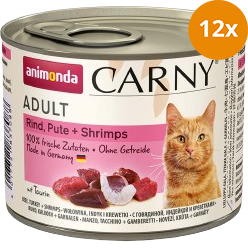 animonda Carny Rind, Pute + Shrimps 200 g