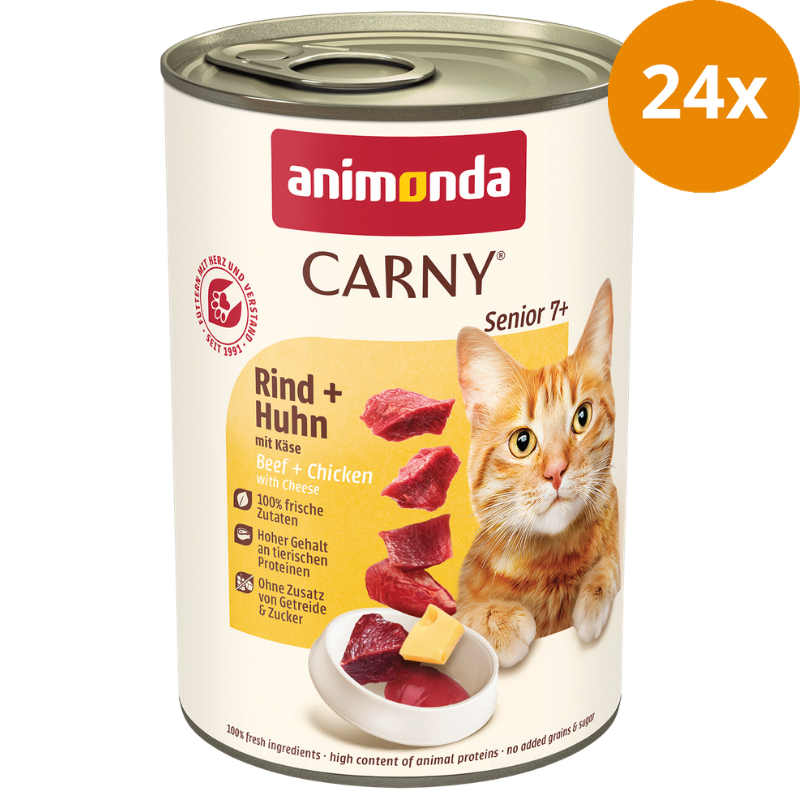 animonda Carny Senior Rind & Huhn & Käse 400 g