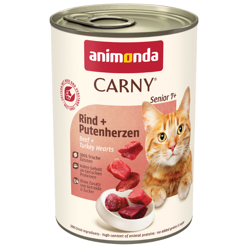 animonda Carny Senior Rind & Putenherzen 400 g