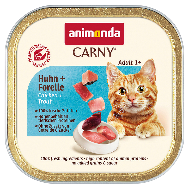 Animonda Cat Carny Adult Huhn & Forelle 85 g