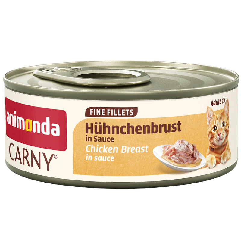 Animonda Cat Carny Fine Fillets Adult Hühnchenbrust in Sauce 60 g
