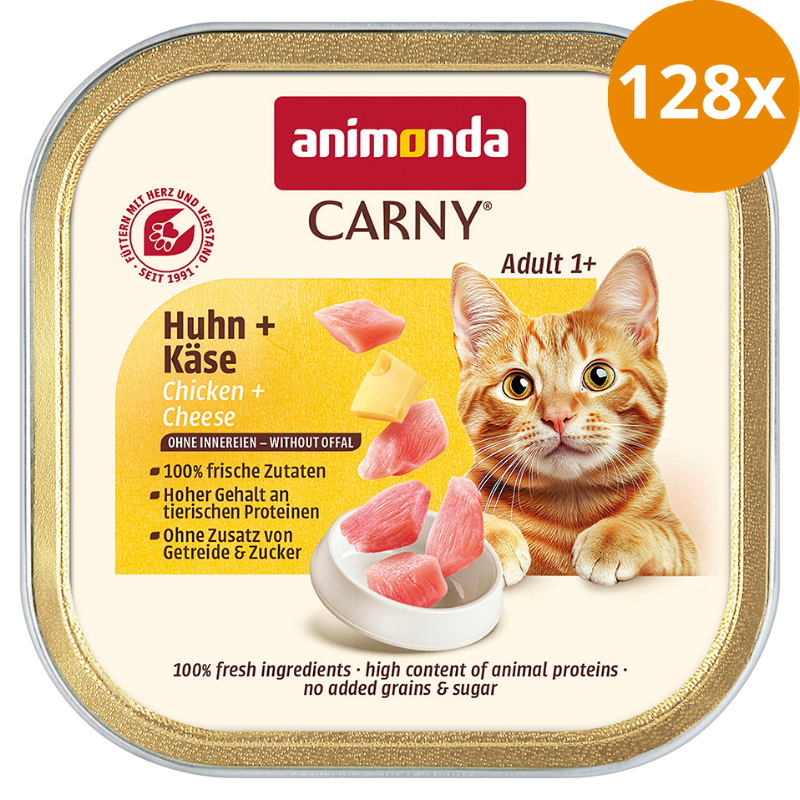 Animonda Cat Carny Adult Huhn & Käse 85 g