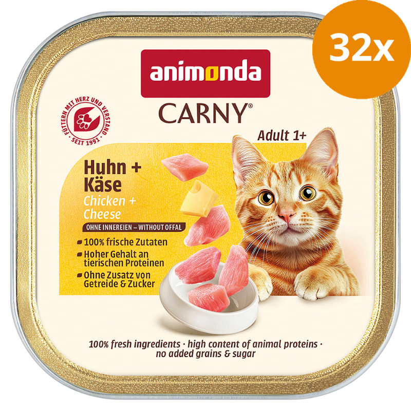 Animonda Cat Carny Adult Huhn & Käse 85 g