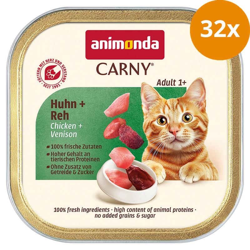 Animonda Cat Carny Adult Huhn & Reh 85 g