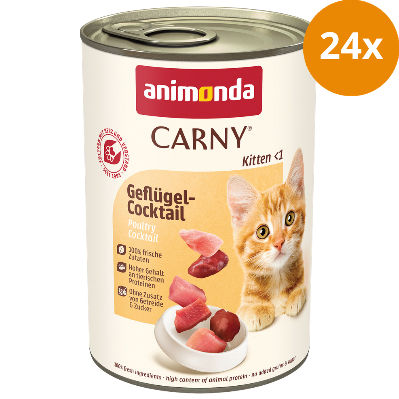 animonda Dose Carny Kitten Geflügel Cocktail 400 g