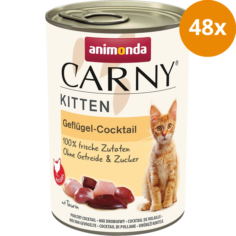 animonda Dose Carny Kitten Geflügel Cocktail 400 g