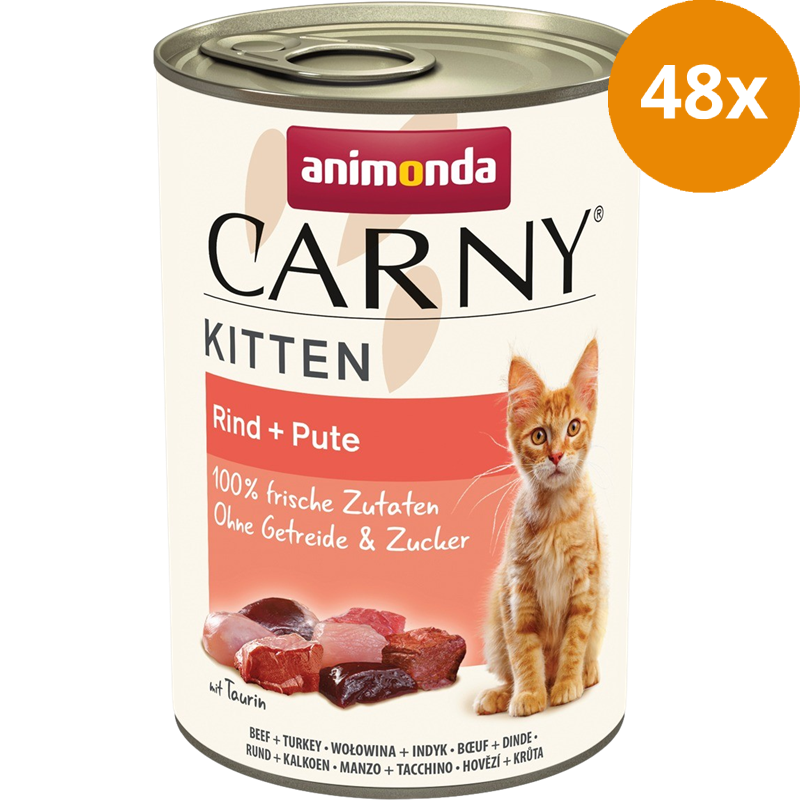 animonda Dose Carny Kitten Rind & Pute 400 g