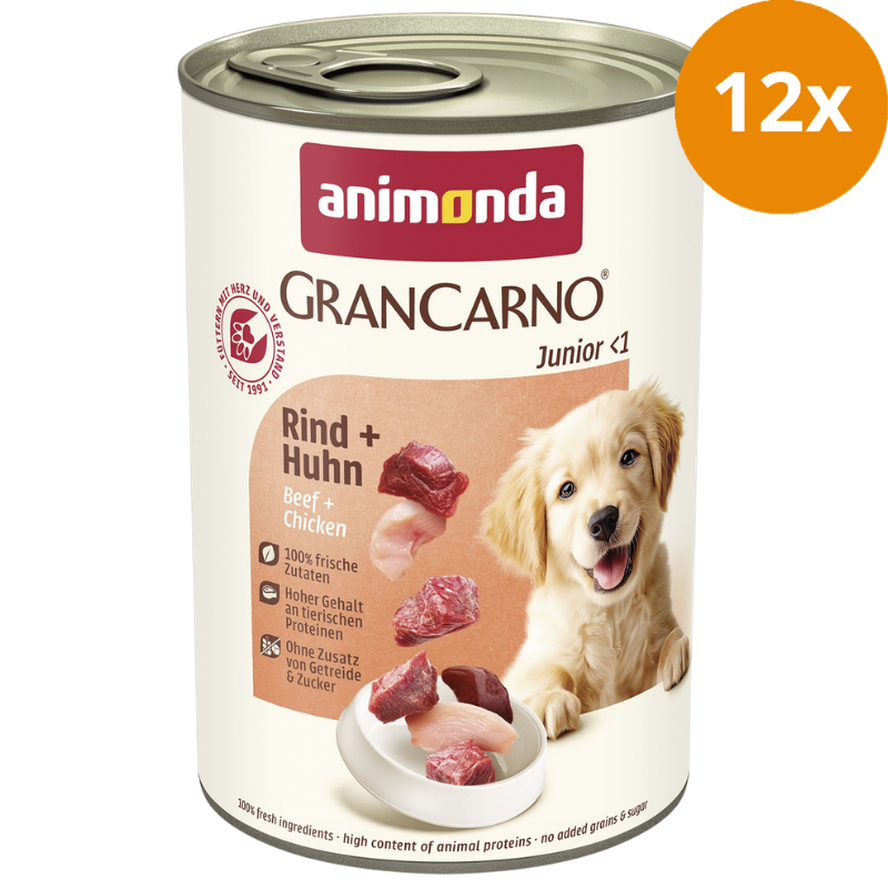 animonda GranCarno Junior Rind & Huhn 400 g