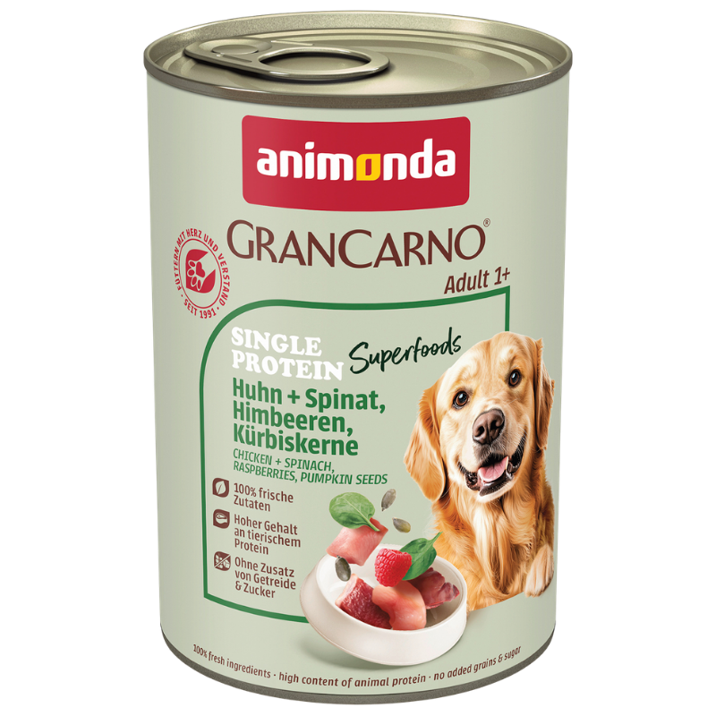 animonda GranCarno Adult Superfoods Huhn 400 g