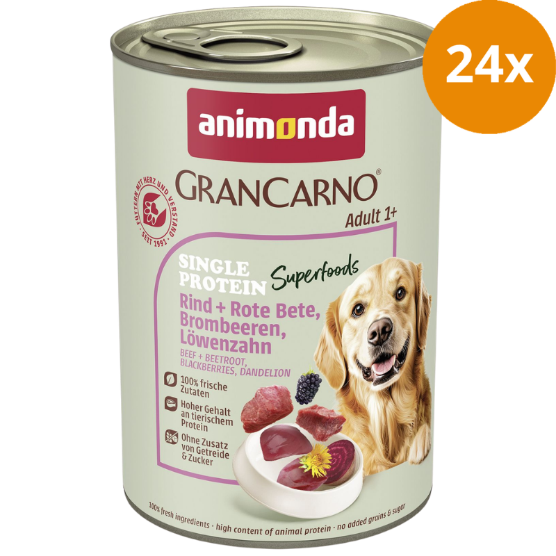 animonda GranCarno Adult Superfoods Rind 400 g
