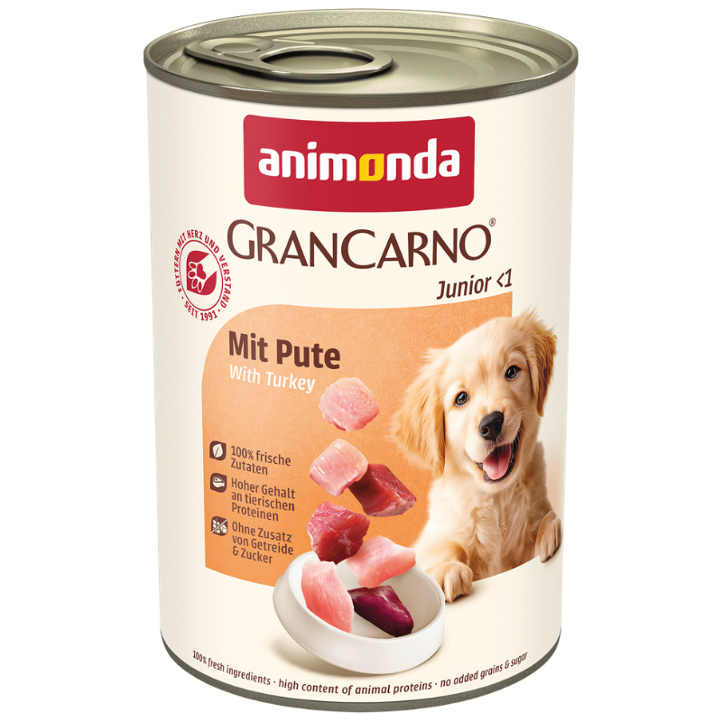 animonda GranCarno Junior mit Pute 400 g