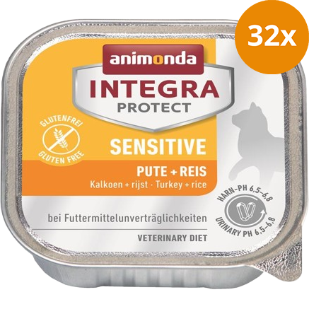 animonda Integra Protect Cat Sensitive Pute + Reis 100 g