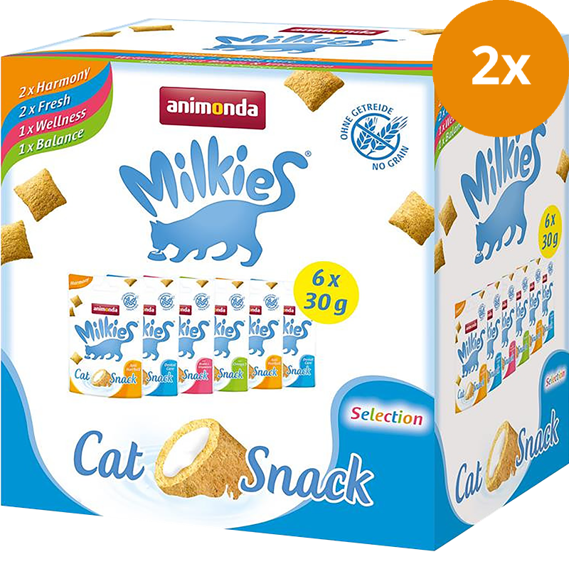 animonda Milkies 6er Multipack 180 g