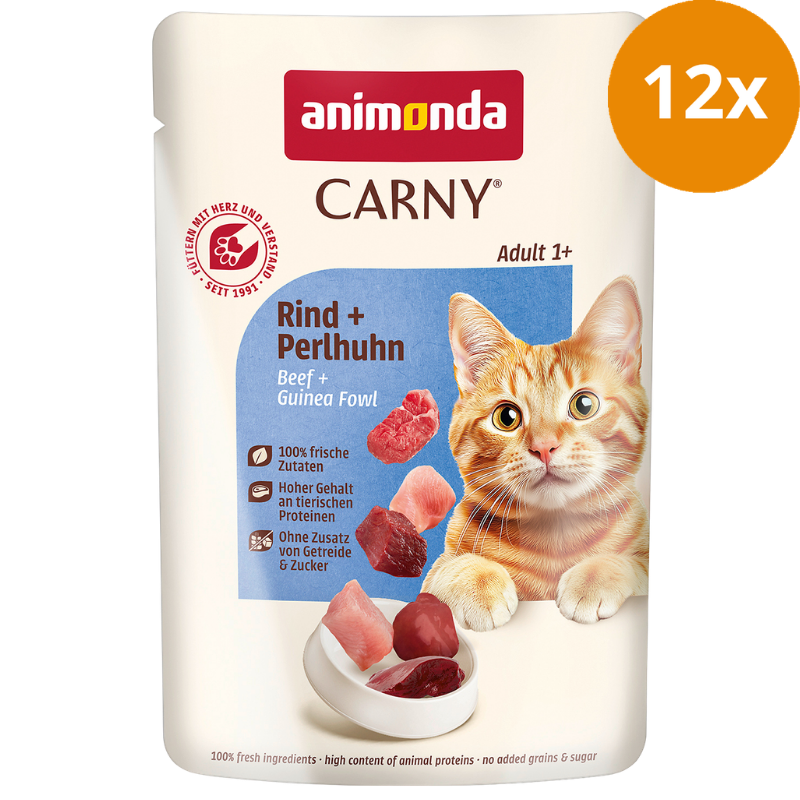 animonda P.B. Carny Adult Rind & Perlhuhn 85 g