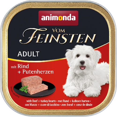 animonda Vom Feinsten Adult Rind & Putenherzen 150 g