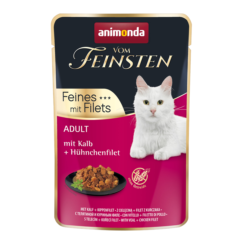 animonda Vom Feinsten Adult Kalb & Hühnchenfilet 85 g