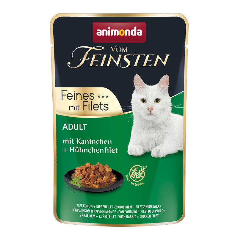 animonda Vom Feinsten Adult Kaninchen & Hühnchenfilet 85 g