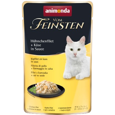 animonda Vom Feinsten Hühnchenfilet & Käse in Sauce 50 g