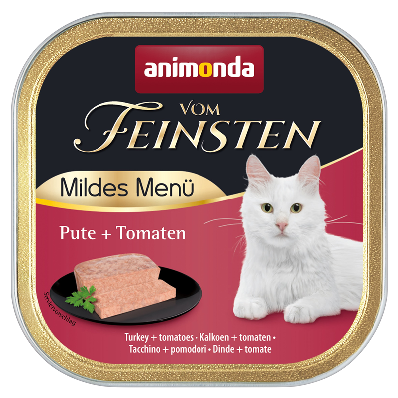 animonda Vom Feinsten Mildes Menü Pute & Tomate 100 g