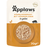 Applaws Cat Frischebeutel in Gelee Huhn & Hühnerleber 70 g