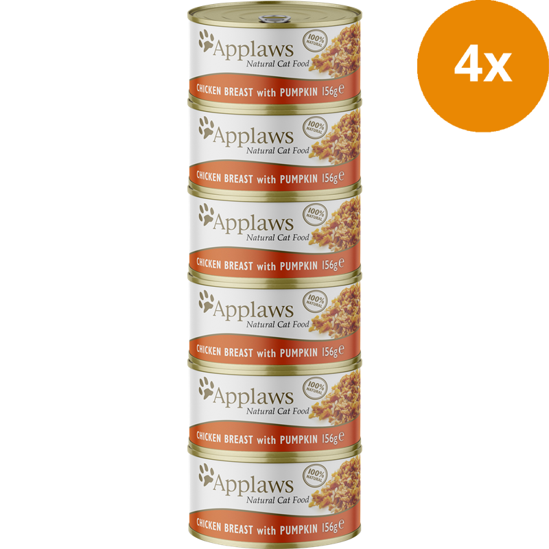 Applaws Dose S6 Huhn & Kürbis 936 g (6 x 156 g)