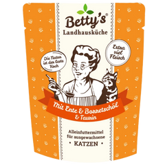 Bettys Landhausküche P.B. Katze mit Ente & Borretschöl 250 g