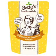 Bettys Landhausküche P.B. Katze Geflügel Pur mit Borretschöl 250 g