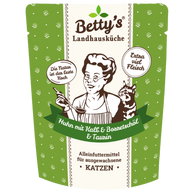 Bettys Landhausküche P.B. Katze Huhn mit Kalb & Borretschöl 250 g