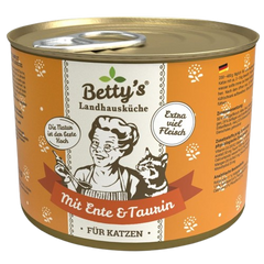 Bettys Landhausküche Katze Dose Ente 200 g