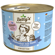 Bettys Landhausküche Katze Dose Kitten Hühnchen mit Rind 200 g