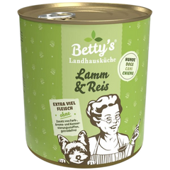 Bettys Landhausküche Hund Lamm & Reis 800 g