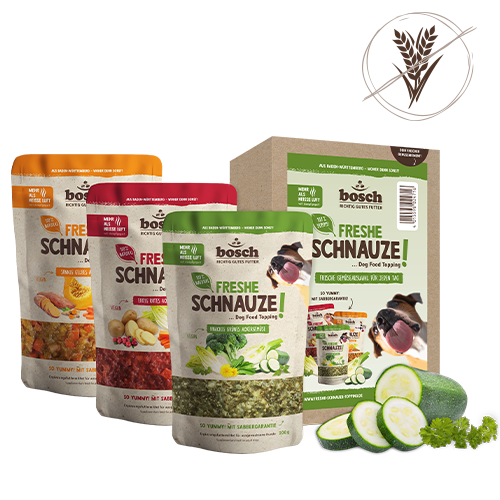 bosch Freshe Schnauze Topping - Aktionspaket Gemüse 6x200g