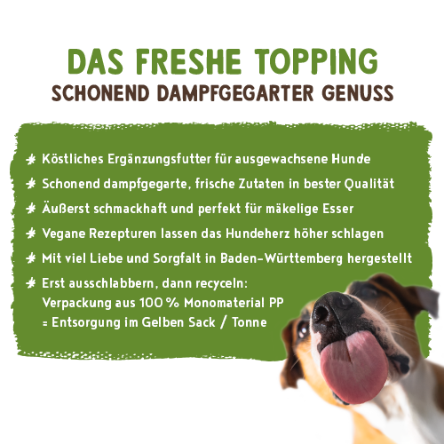 bosch Freshe Schnauze - knackig grünes Ackergemüse