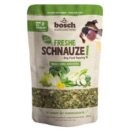 bosch Freshe Schnauze - knackig grünes Ackergemüse