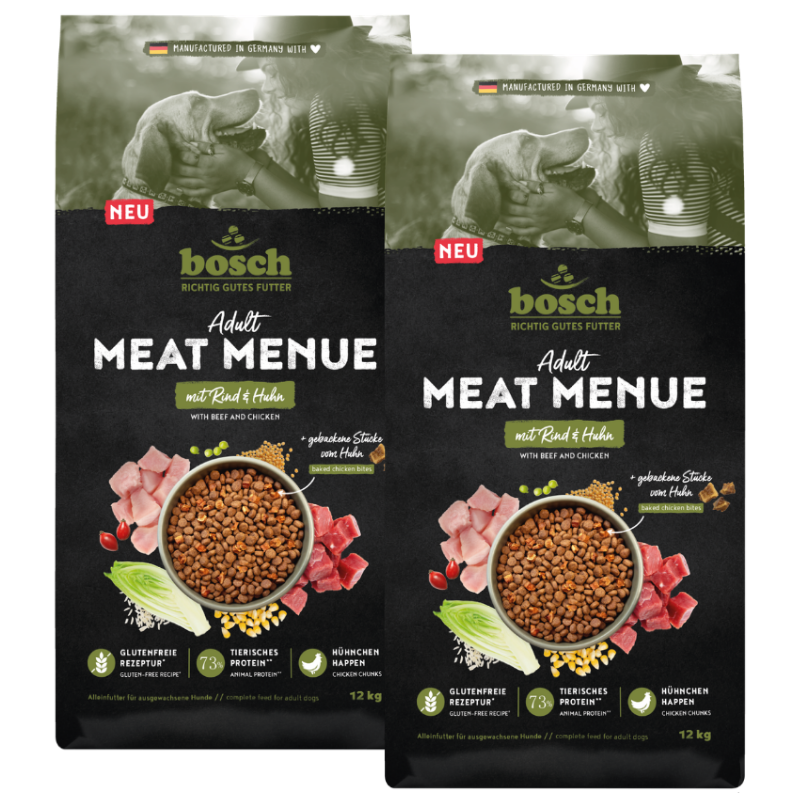 bosch MEAT MENUE Adult mit Rind & Huhn