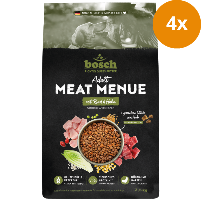 bosch MEAT MENUE Adult mit Rind & Huhn