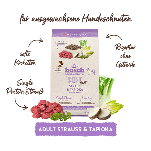 bosch SOFT Adult Strauß & Tapioka