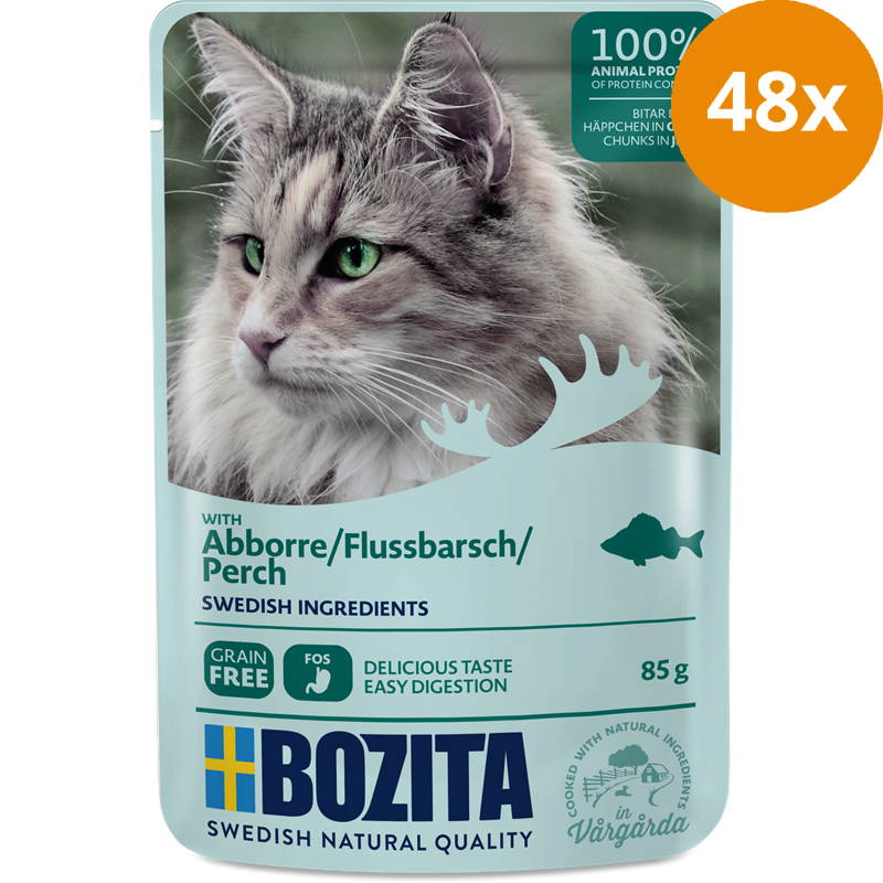Bozita Häppchen in Gelée Barsch 85 g