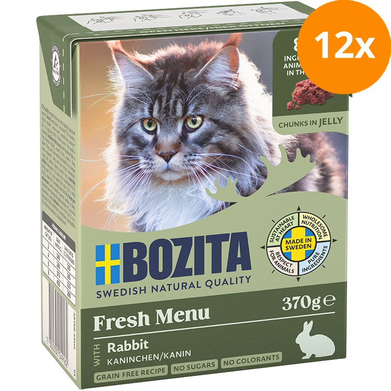 Bozita Häppchen in Gelee Kaninchen 370 g