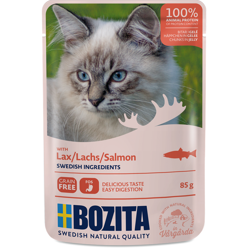Bozita Häppchen in Gelée Lachs 85 g