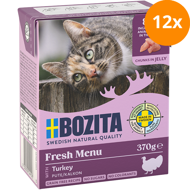 Bozita Häppchen in Gelee Pute 370 g