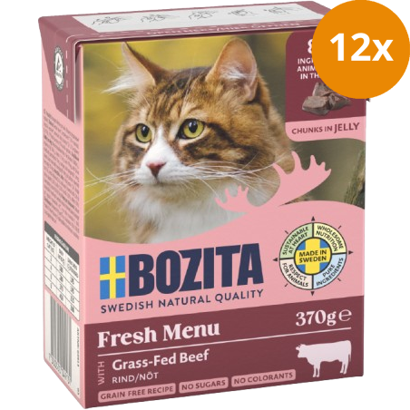 Bozita Häppchen in Gelee Rinderhack 370 g