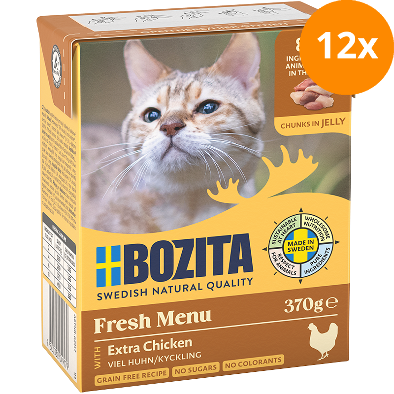 Bozita Häppchen in Gelee viel Huhn 370 g